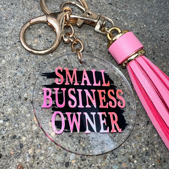 Small Business Owner Keychain - Picture 3 of 3